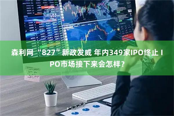 森利网 “827”新政发威 年内349家IPO终止 IPO市场接下来会怎样？